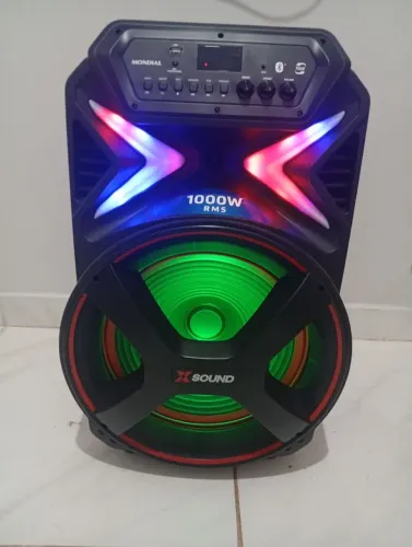 Caixa de som mondial (nova)
