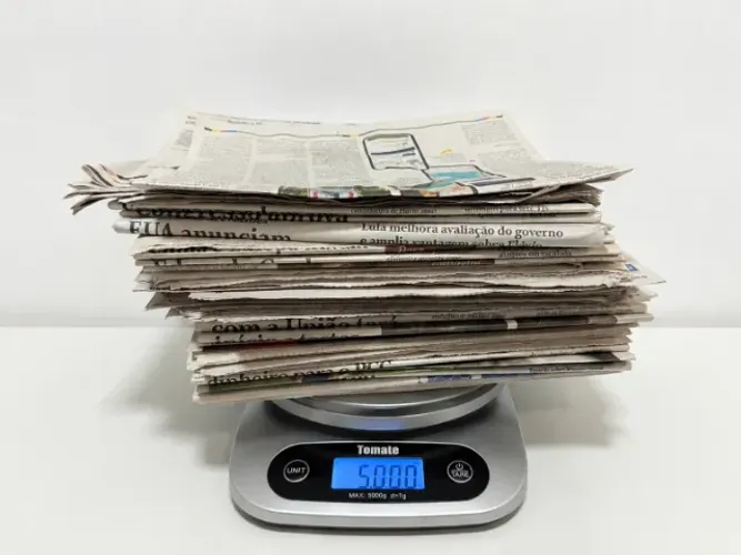 Kit 5kg de Jornal Usado - Pet, Obra e Uso Geral Retirada Freguesia JPA