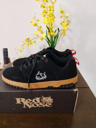 Tênis Preto Skatista Red Nose Original