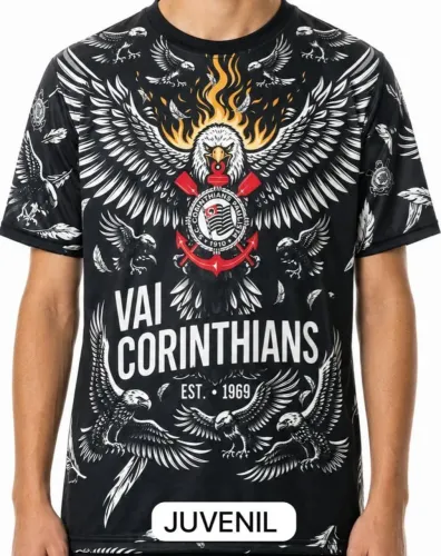 Camisa infanto juvenil Corinthians