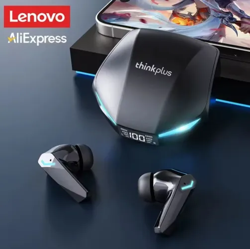 Fone de Ouvido Bluetooth Lenovo XT53 Preto