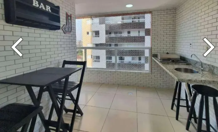 Apartamento à Venda na Guilhermina, Praia Grande  2 Dorms, 86m²