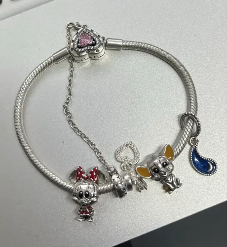 Pulseira Pandora Original com berloques 