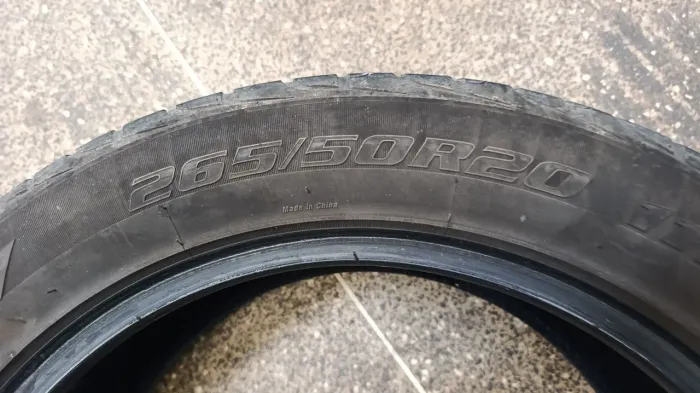PNEUS 265/50/20 
