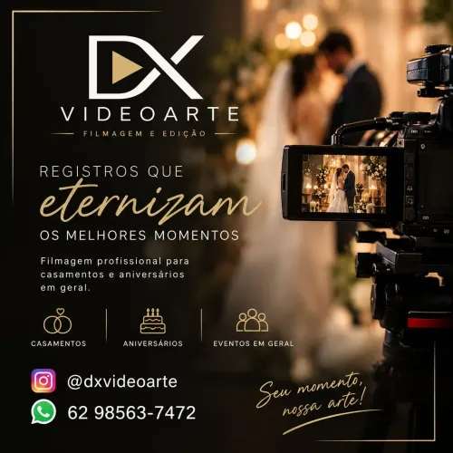 Filmagem para Casamento e Aniversários 