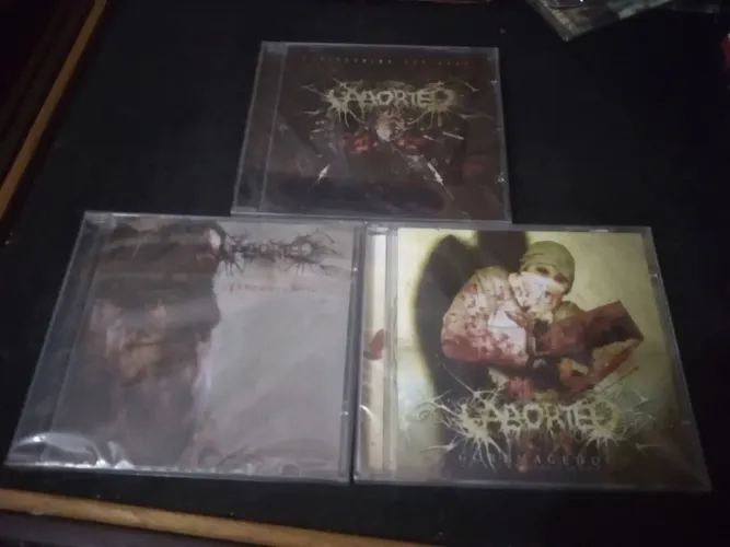 COMBO 3 CDS ABORTED LACRADOS - Engineering the Dead + Goremageddon + Strychnine-213