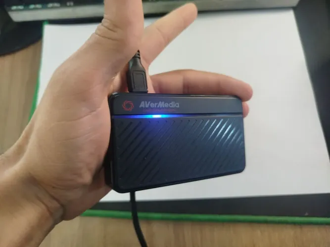 Placa de Captura Avermedia Mini Compatível Xbox, Playstation e PC