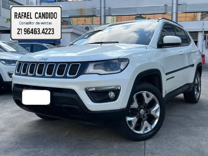 COMPASS LONGITUDE DIESEL 2019 - 4X4 / LOJA JEEP *CHAMA NO ZAP*