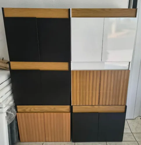 Gabinete de banheiro .