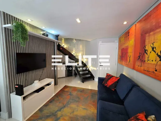 Cobertura com 1 dormitório à venda, 149 m² - Bairro Jardim - Santo André/SP PORTEIRA FECHA