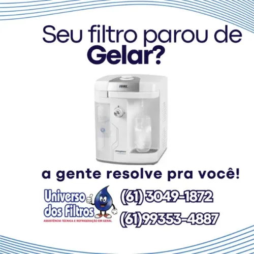 Purificador IBBL Parou de Gelar? Conserto e Manutenção Rápida em Brasília