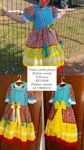 Vestido junino 
