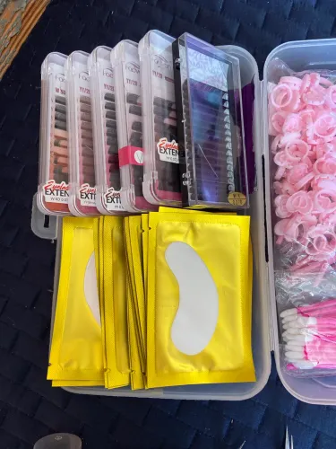 Kit de extensão de cílios