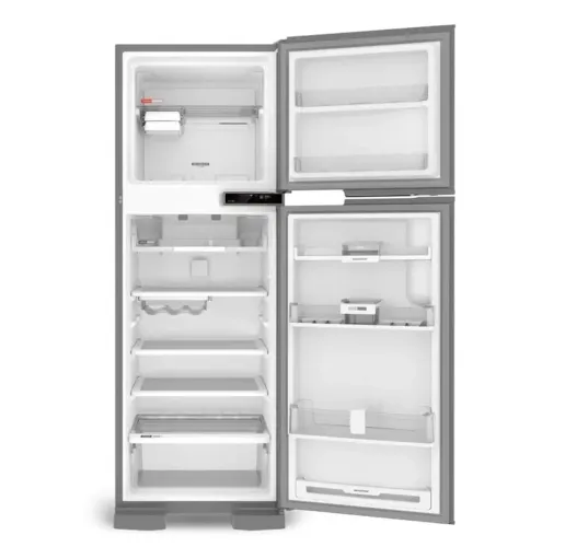 Geladeira Duplex Brastemp 375 Litros Frost Free Inox BRM44HK - 127V