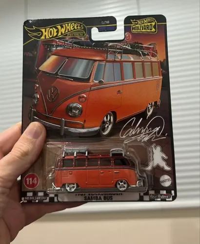 Hot wheels premium Kombi samba bus