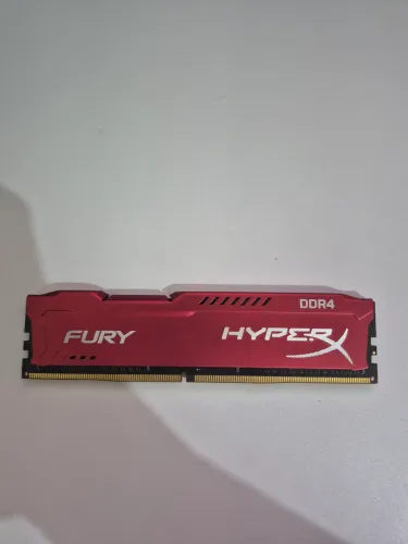 Memória RAM HyperX Fury 16GB DDR4 2666MHz Vermelha - HX426C16FR/16