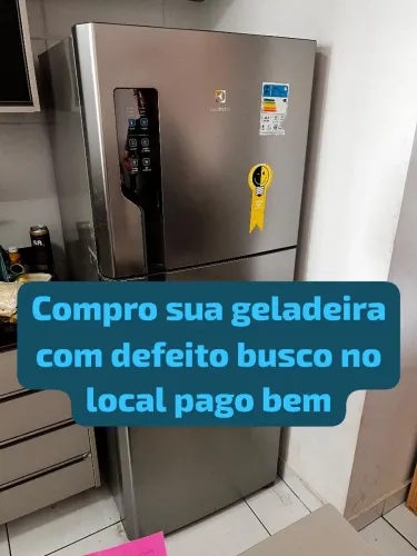 Hmbro geladeira com defeito..