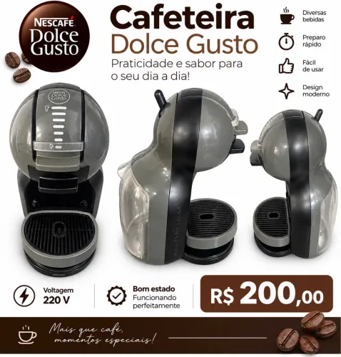 Cafeteira Dolce Gusto