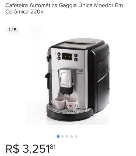 Cafeteira moderna
