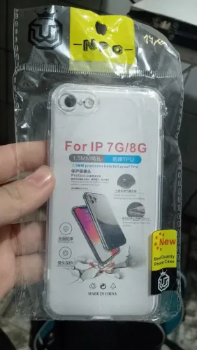 Capa iPhone 7/8 Transparente