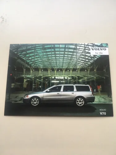 Cartão Postal Automotivo Volvo V70