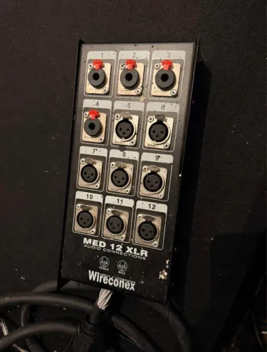 PROMOÇÃO MEDUSA Multicabo Montado Wireconex Xlr 12 Vias C/ 15 Metros