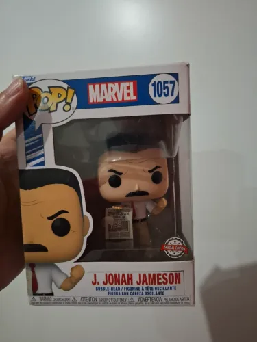 Funko pop Spider Man J. Jonah Jameson #1057 - Special Edition - Marvel