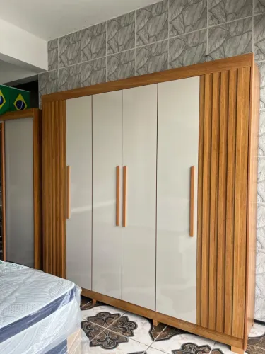 GUARDA ROUPA 6 PORTA 100% MDF