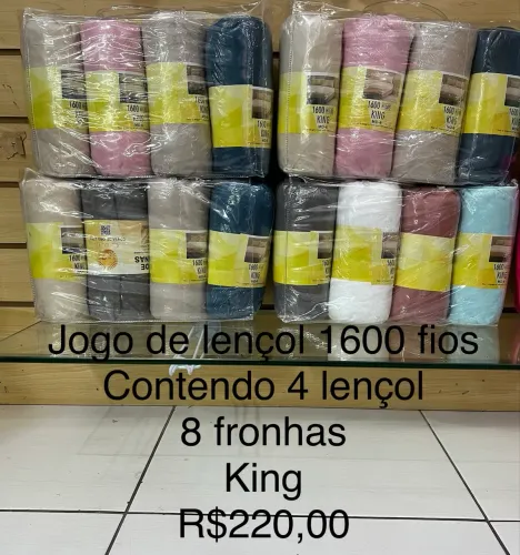 Lençol 1600 fios 