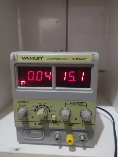 Fonte de bancada+multimetro Yaxun + USB Tester