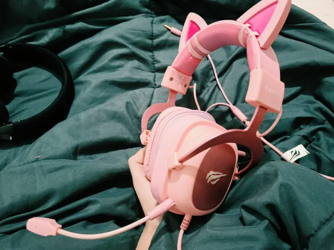 Headset Havit 2002d Rosa