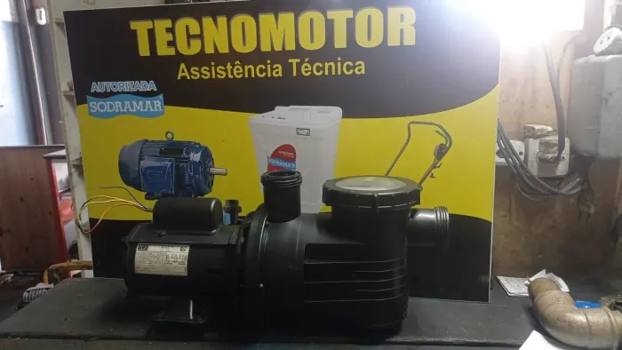 Manutenção e reparos de motores elétricos, bombas d'água e saunas