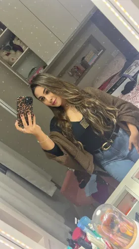 MEGA HAIR DE FIBRA RUSSA À VENDA ? 60/65 cm - Tic Tac ? Cabelo bem cuidado e conservado ?