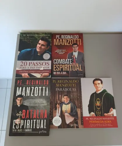 Coleção Livros Pe. Reginaldo Manzotti 