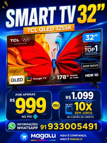 SMART TV 32 POLEGADAS
