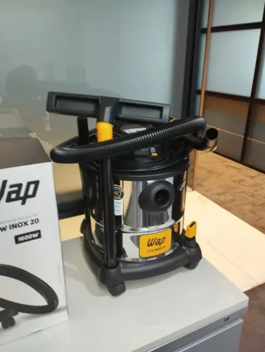 ASPIRADOR ÁGUA PÓ WAP INOX 20 LITROS