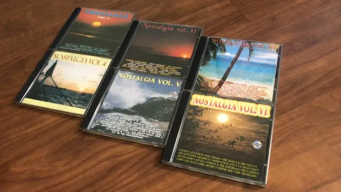 Coleção De Cds - Nostalgia- 6 Volumes - Td Ótimo!
