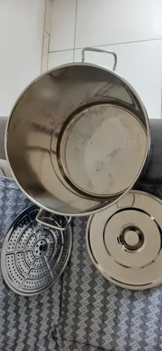 Panela De Inox 304 Para Cozimento Industrial 50 Litros
