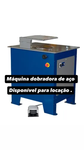 Aluga se máquina de dobrar ferro