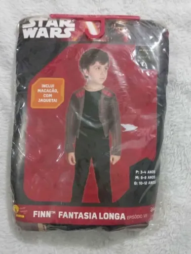 Fantasia infantil star wars tam 10.anos