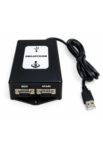 DB9JOY2USB Conversor de joysticks MSX e ATARI para USB