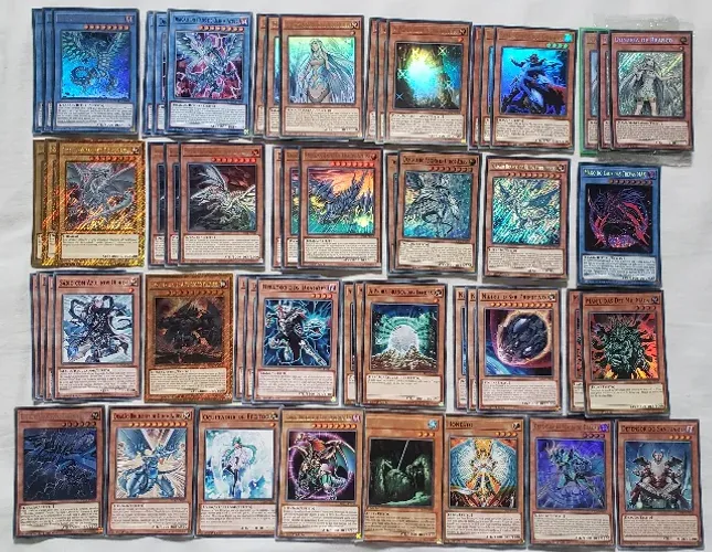 Deck/set Yugioh Original Dragão dos olhos azuis do caos