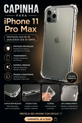 Capinha do iPhone 11 pro max
