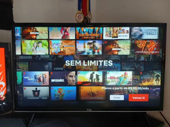 Tv tcl, 32 polegadas, smart 