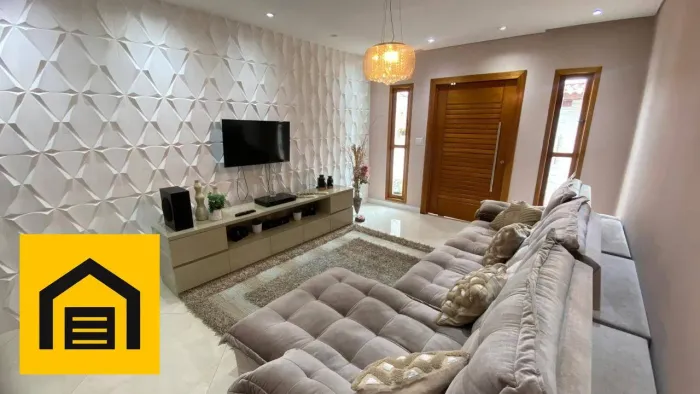 Sobrado com 4 dormitórios à venda, 169 m² por R$ 950.000,00 - Vila São Francisco - Mauá/SP