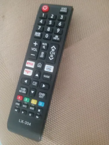 Vendo o controle Samsung