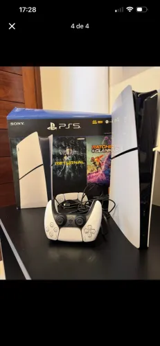 PS5 SLIM 1T com Nota Fiscal e Caixa