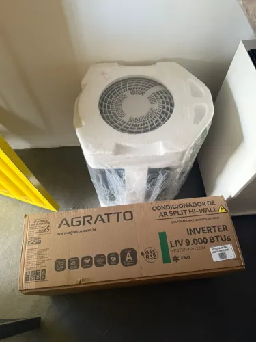 Ar condicionado Agratto 9.000BTUs Inverter