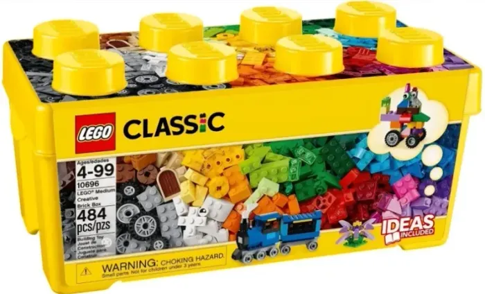 Lego Classic SET 10696 Caixa Média De Peças (484 Pcs) LACRADO