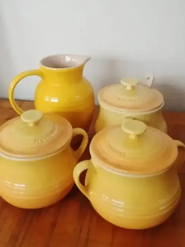 Set Breakfast Açucareiro Jarra & Sopeiras Le Creuset